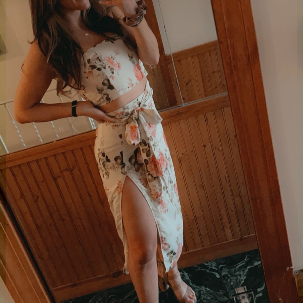🌸 Floral Two-Piece Set | Size M
